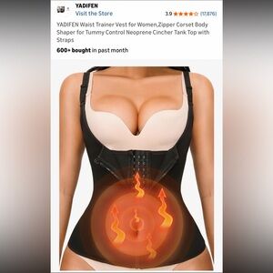 Black Waist Trainer Corset